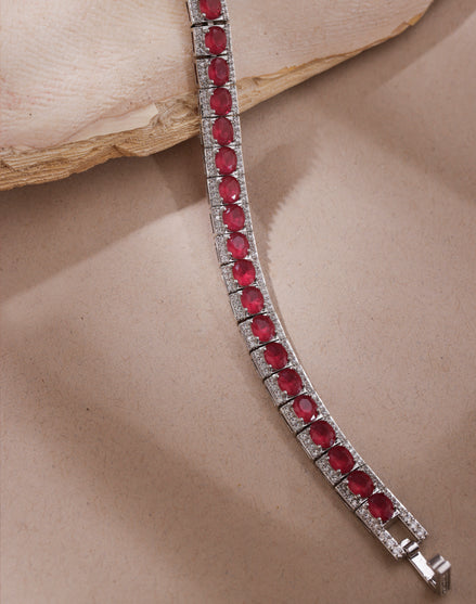 Crimson Radiance Bracelet