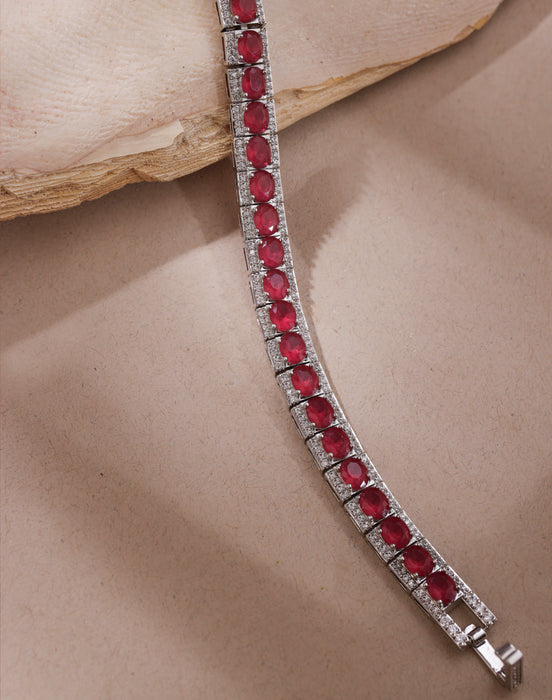 Crimson Radiance Bracelet