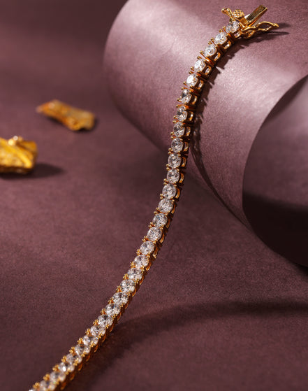 Classic Tennis Bracelet Gold