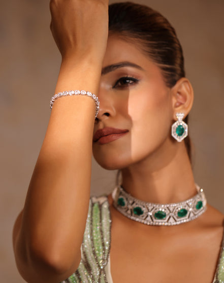 Tennis Bracelet White