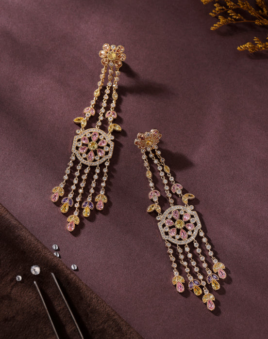 Floral Medallion Earrings