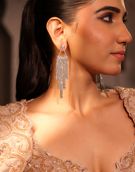 The Lumiere Tassel Cascade Earrings
