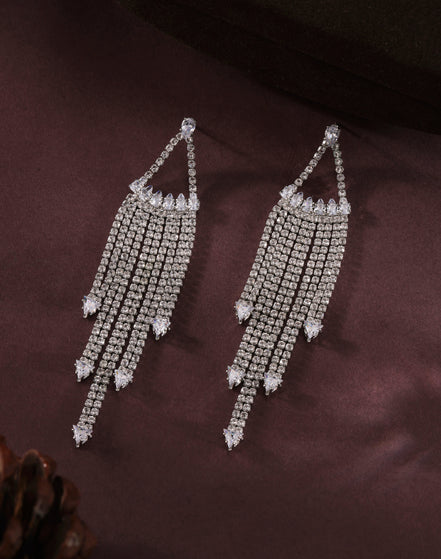 The Lumiere Tassel Cascade Earrings