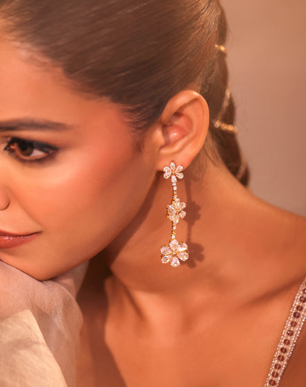 Petal Drop Earrings