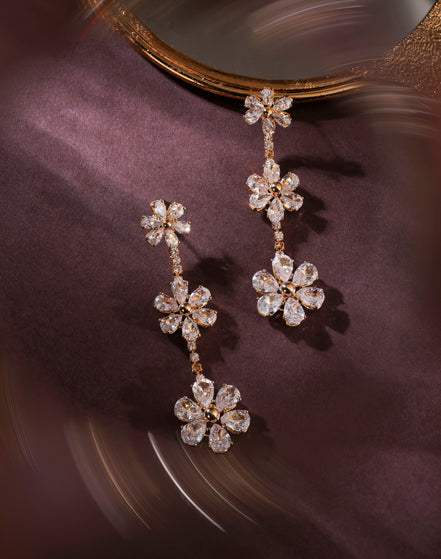 Petal Drop Earrings