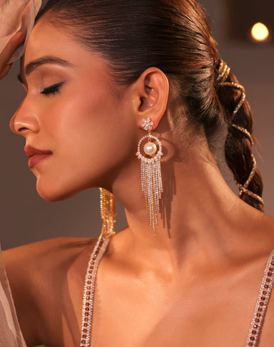 Pearl Cascade Earrings