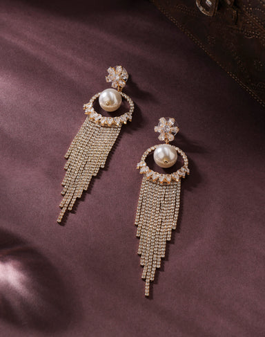 Pearl Cascade Earrings