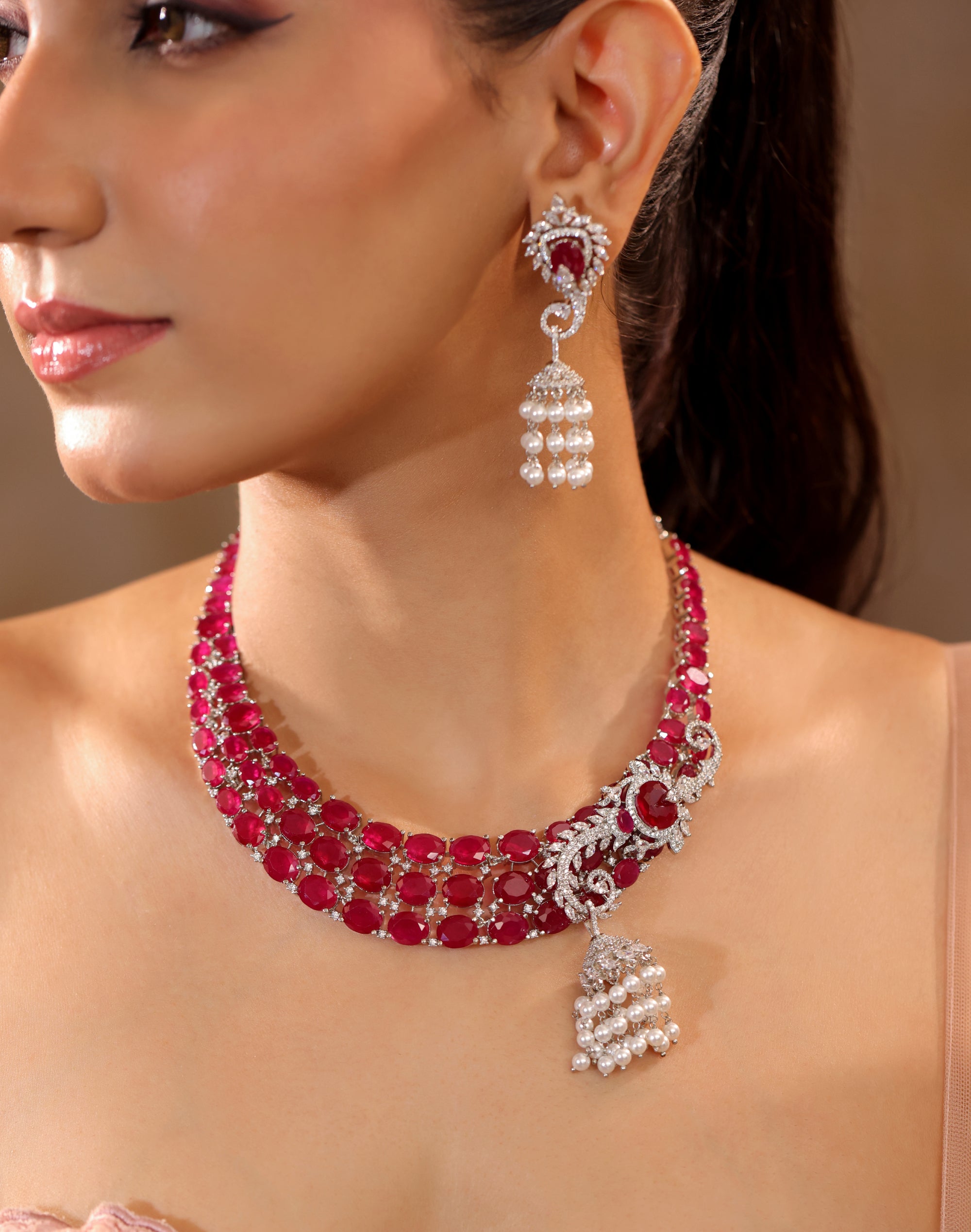 Rosetta Pearl Set