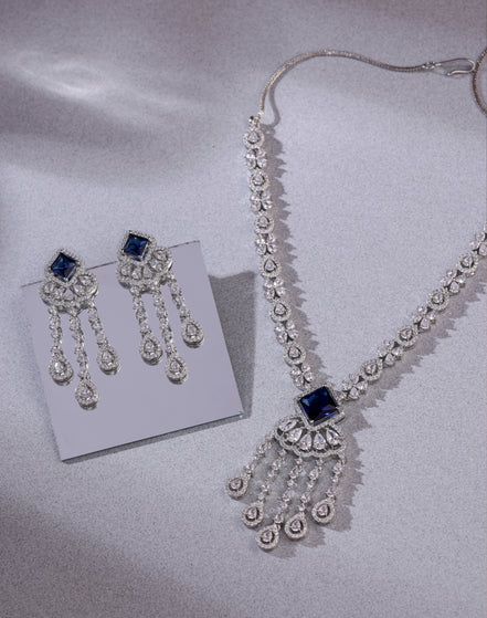 The Sapphire Drape Set