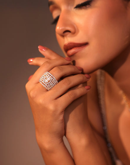 Imperial Halo Ring